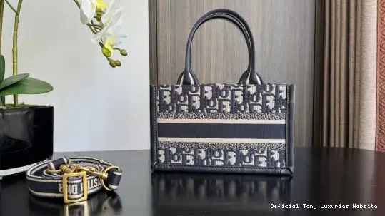 Tony Luxuries MINI diro BOOK TOTE-21.5*13*7.5CM 0417